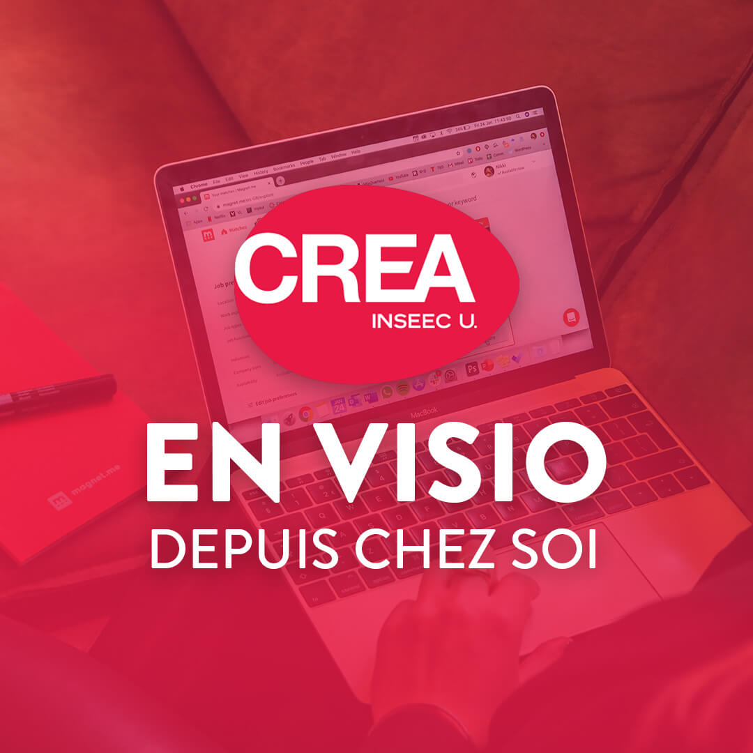 CREA en visio depuis la maison